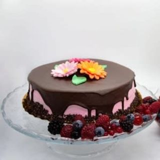 Tort ciocolata si zmeura