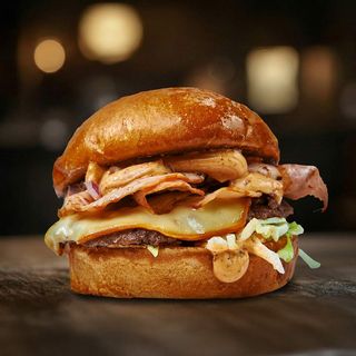 Chipotle single burger