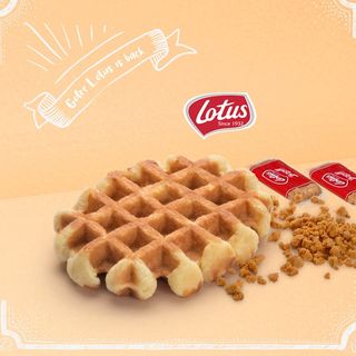 Gofre crema de Lotus