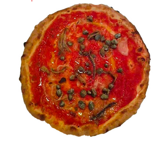 Pizza Capperi E Acciughe