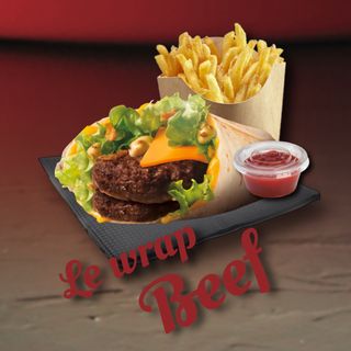 WRAP LE BEEF 