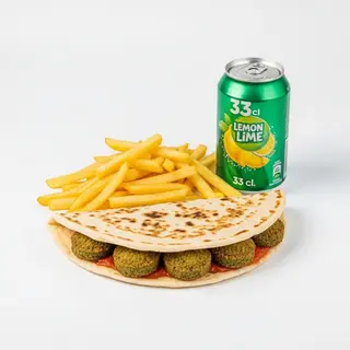 Menù piadina falafel