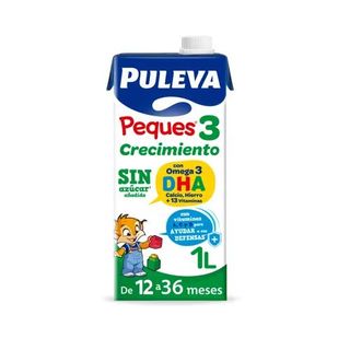 Leche de Continuación Puleva Peques 3 Líquida Slim 1L.