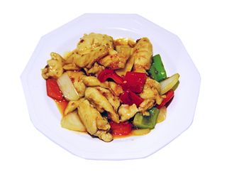 Pollo Con Salsa Picante