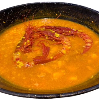 arroz caldoso carabineros (para 2 personas)