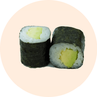 Maki De Aguacate Y Surimi (5 Pzs.)