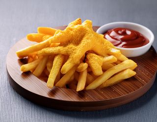 Batatas Fritas com Queijo