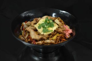 Fried Noodles Pork (450g)