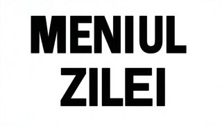 Meniul zilei (de Luni pana Vineri intre orele 09:00 - 16:30)
