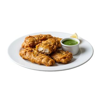 Pakora De Pescado (Amritsari)