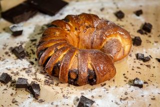 Potcoavă cu ciocolată