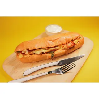Šestica slanina sendvič