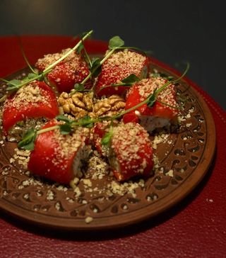 Рулети із печеного перця 200г