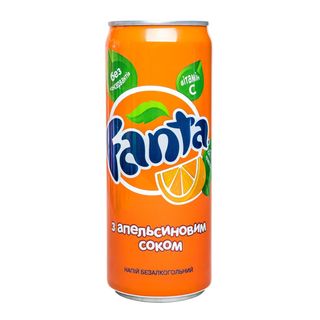 Fanta Orange 0,33 ж/б Glovo