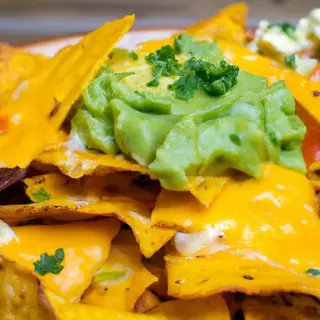 Nachos Con Queso Fundido