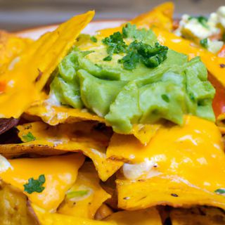Nachos Con Queso Fundido