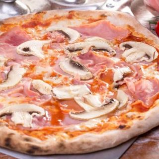 Pizza Prosciuto E Funghi (33 Cm.)