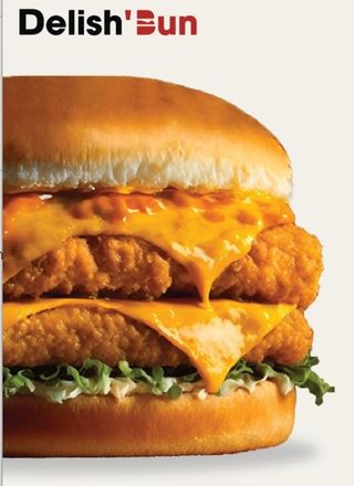 Double Chicken Burger 