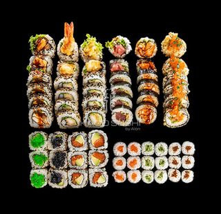 Maki sushi set delux 63 szt.