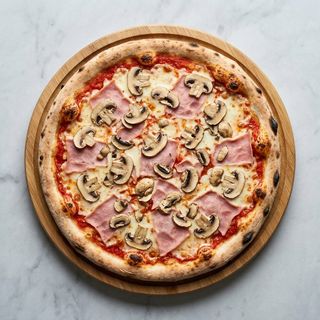 Prosciutto e funghi