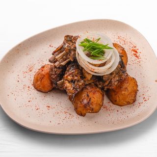 Куурдак из баранины на косточке (500г)