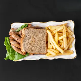 Toast Saucisse