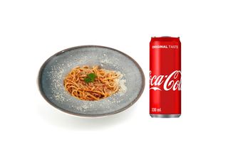 Bolognese + Coca-Cola 0,33l