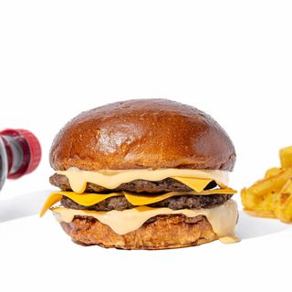 Велетень Дабл Суперсирний бургер МЕНЮ