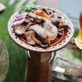 Бекон на скара с чили сос (300г)