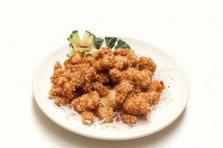 Pollo Frito Con Sésamo Estilo Japonés