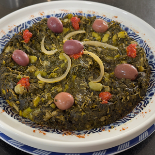 Tajine De Espinacas Con Habas