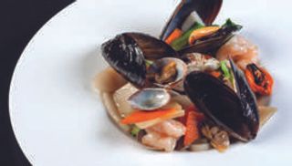 254 Gnocchi di riso ai frutti di mare