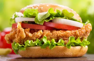 Chicken Crispy Burger