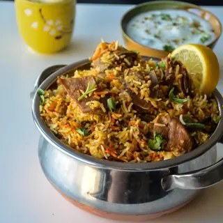 Beef biryani