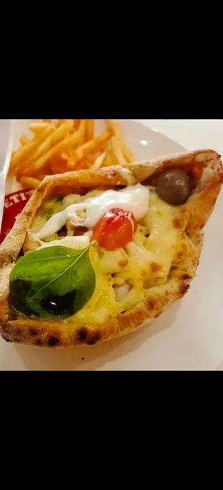 Panuozzo Poulet à la crème champignons