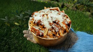 Homemade Crispy & Parmezan and Garlic Loaded Fries