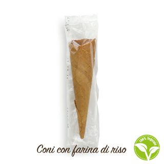 Cono farina di riso senza glutine