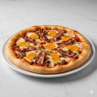 Pizza burger (27 cm.)