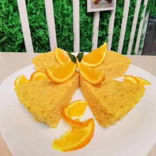 Портокалов кейк с протеин