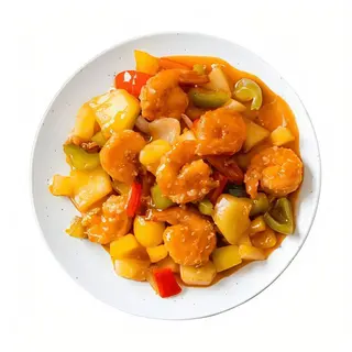 Gambas al estilo Gon-bao