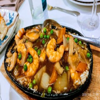 52. Gambas con salsa picante