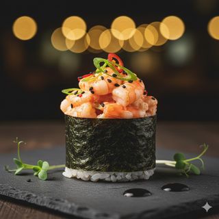 Gunkan spicy Ebi 2Pz