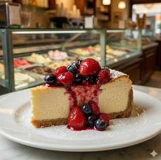 Cheese cake frutti bosco alle fragole