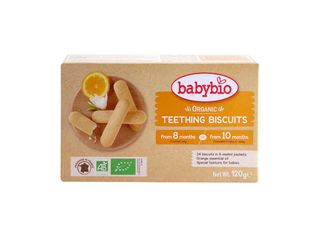 Био бисквити за бебета С портокал (120г)