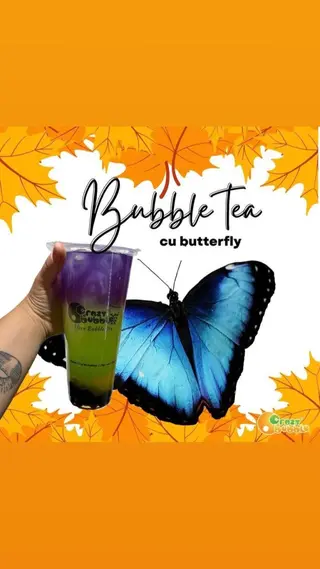 BUBBLE TEA BUTTERFLY 500 ML