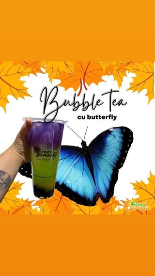 BUBBLE TEA BUTTERFLY 700 ML