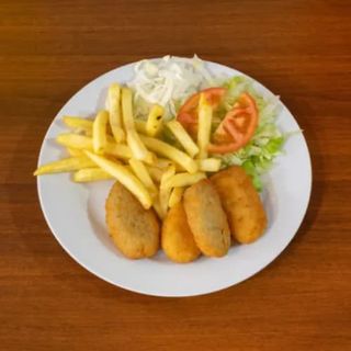 Jalapeños + Patatas + Bebida