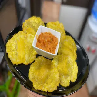 Patacones Con Hogao
