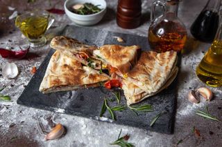 Piadina Prosciutto e Verdure