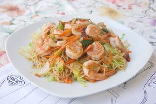 M24 - Chaumin da Massa Arroz com Camarões